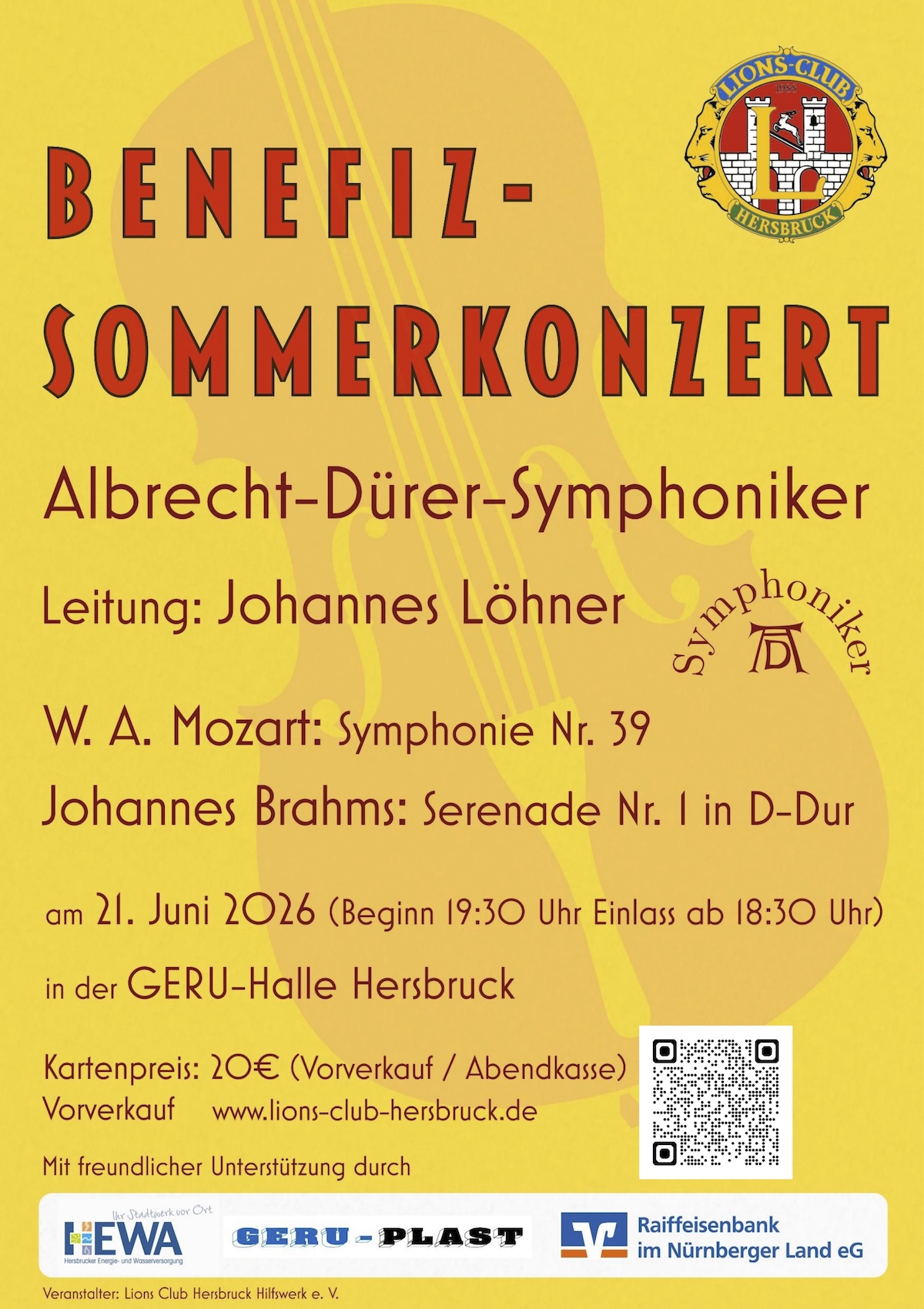Benefiz-Sommerkonzert 2026